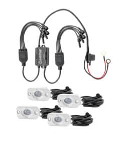 HEISE RBG Accent Light Kit - 4 Pack