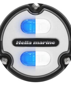 Hella Marine Apelo A1 Blue White Underwater Light - 1800 Lumens - Black Housing - White Lens