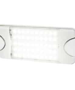 Hella Marine DuraLED 50 Low Profile Interior/Exterior Lamp - White LED Spreader Beam