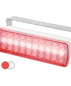 Hella Marine Sea Hawk XL Dual Color LED Floodlights - Red/White LED - White Housing