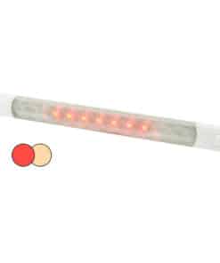 Hella Marine Surface Strip Light w/Switch - Warm White/Red LEDs - 12V