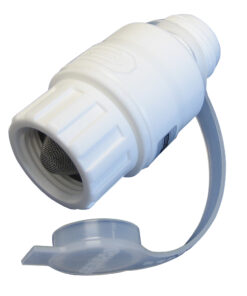 Jabsco In-Line Water Pressure Regulator 45psi - White