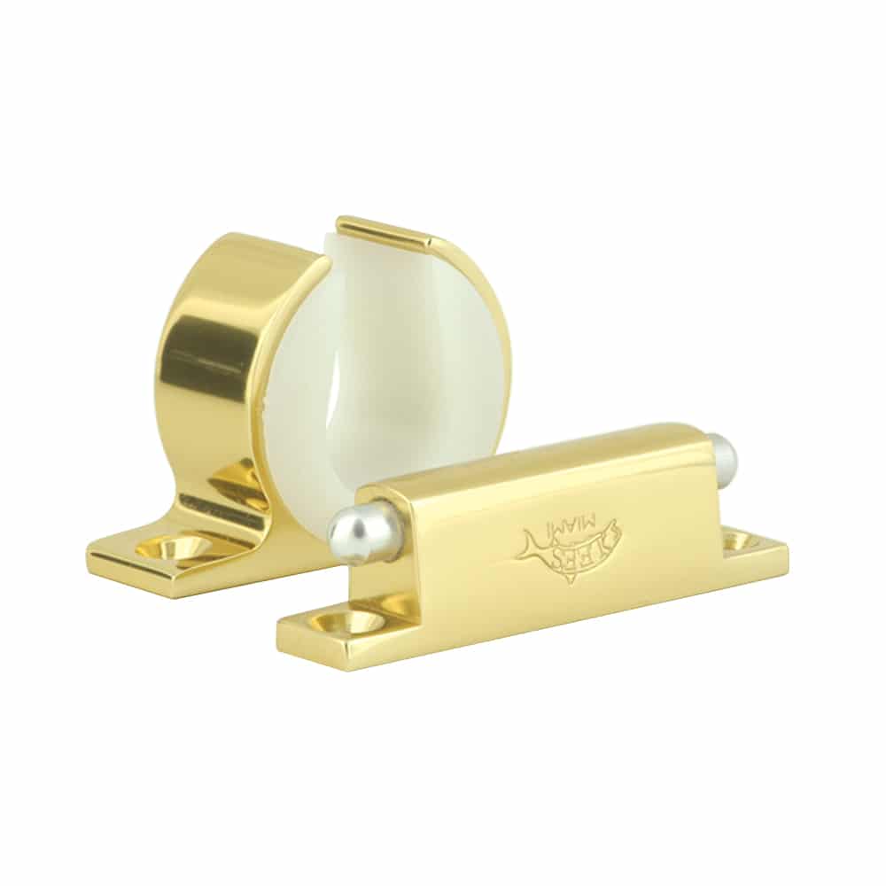 Lee's Rod And Reel Hanger Set - Shimano Tiagra 130 - Bright Gold