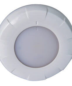 Lumitec Aurora LED Dome Light - White Finish - White Dimming