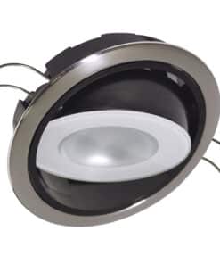 Lumitec Mirage Positionable Down Light - Warm White Dimming - Hi CRI - Polished Bezel