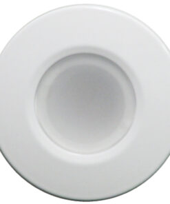 Lumitec Orbit Down Light - White Housing - Red w/White Dimming Light