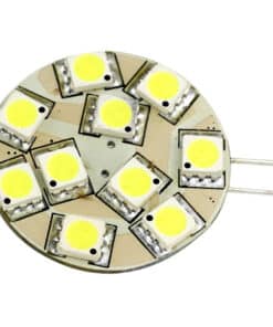 Lunasea G4 12 LED Side Pin Light Bulb - 12VAC or 10-30VDC 2W/140 Lumens - Warm White