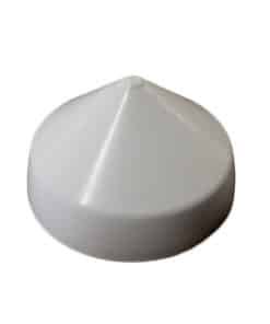 MOnarch White Cone Piling Cap - 7.5"