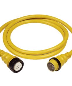 Marinco 50Amp 125/250V Shore Power Cable - 50' - Yellow