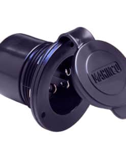 Marinco Marine On-Board Hard Wired Charger Inlet - 15Amp - Black
