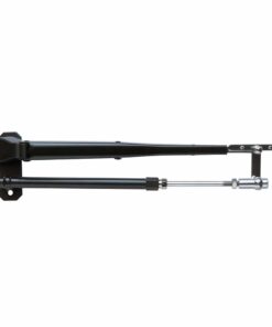 Marinco Wiper Arm Deluxe Black Stainless Steel Pantographic - 17"-22" Adjustable