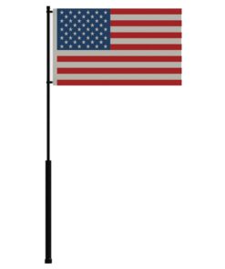 Mate Series Flag Pole - 36" w/USA Flag
