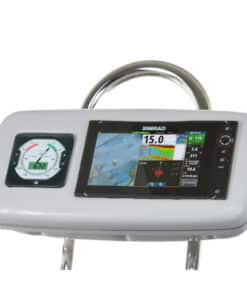 NavPod GP1040-13 SystemPod Pre-Cut f/Simrad NSS9 evo2 or B&G Zeus² 9 & 1 Instrument f/9.5" Wide Guard