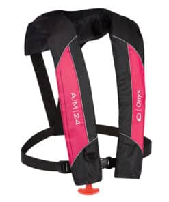 Onyx A/M-24 Automatic/Manual Inflatable PFD Life Jacket - Pink