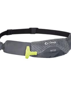 Onyx M-16 Manual Inflatable Belt Pack (PFD) - Grey