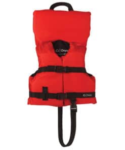 Onyx Nylon General Purpose Life Jacket - Infant/Child Under 50lbs - Red
