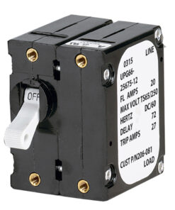Paneltronics 'A' Frame Magnetic Circuit Breaker - 15 Amps - Double Pole