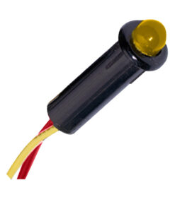 Paneltronics LED Indicator Light - Amber - 120 VAC - 1/4"
