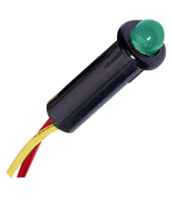 Paneltronics LED Indicator Light - Green - 120 VAC - 1/4"