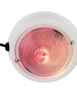 Perko Dome Light w/Red & White Bulbs