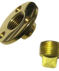 Perko Garboard Drain & Drain Plug Assy Cast Bronze/Brass MADE IN THE USA