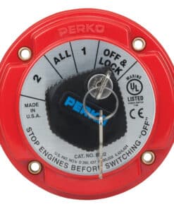 Perko Medium Duty Battery Selector Switch w/Key Lock