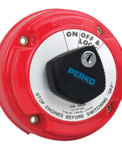 Perko Medium Duty Main Battery Disconnect Switch w/Alternator Field Disconnect & Key Lock