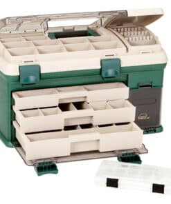 Plano 3-Drawer Tackle Box XL - Green/Beige