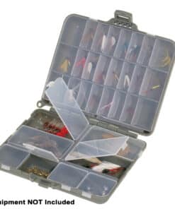 Plano Compact Side-By-Side Tackle Organizer - Grey/Clear