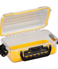 Plano Waterproof Polycarbonate Storage Box - 3600 Size - Yellow/Clear