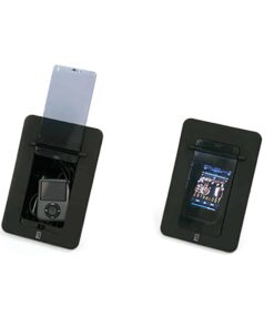 Poly-Planar Spa Side Smartphone Enclosure w/Door - Black