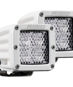 RIGID Industries D-Series PRO Hybrid-Diffused LED - Pair - White