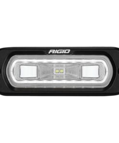 RIGID Industries SR-L Series Marine Spreader Light - Black Flush Mount - White Light w/White Halo