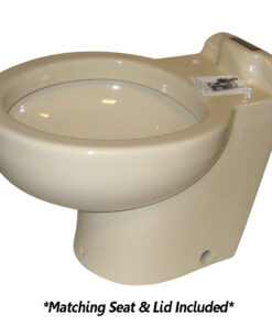 Raritan Marine Elegance - Household Style - Bone - Fresh or Saltwater - Smart Toilet Control - 12v