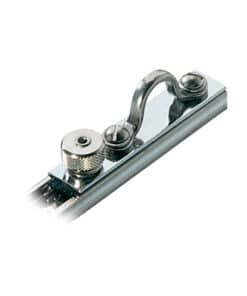 Ronstan Series 19 C-Track Slide - Saddle Top & Spring Loaded Stop - 71mm (2-25/32") Length