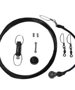 Rupp Center Rigging Kit w/Klickers - Black Mono 45'