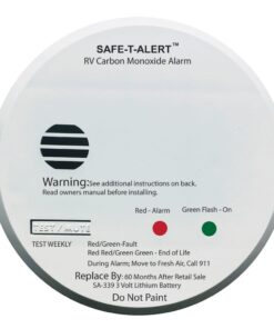 Safe-T-Alert SA-339 White RV Battery Powered CO2 Detector