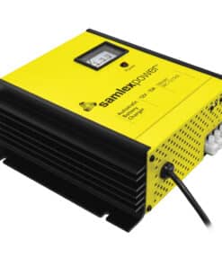 Samlex 15A Battery Charger - 12V - 3-Bank - 3-Stage w/Dip Switch & Lugs