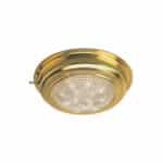 Sea-Dog Brass LED Dome Light - 4" Lens