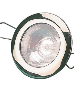 Sea-Dog LED Overhead Light 2-7/16" - Brushed Finish - 60 Lumens - Clear Lens - Stamped 304 Stainless Steel