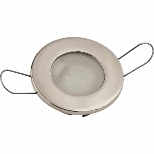 Sea-Dog LED Overhead Light - Brushed Finish - 60 Lumens - Frosted Lens - Stamped 304 Stainless Steel