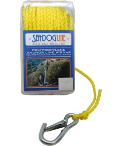 Sea-Dog Poly Pro Anchor Line w/Snap - 1/4" x 50' - Yellow