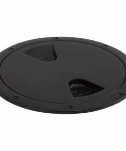 Sea-Dog Screw-Out Deck Plate - Black - 5"