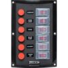 Sea-Dog Splash Guard Switch Panel Vertical - 6 Switch