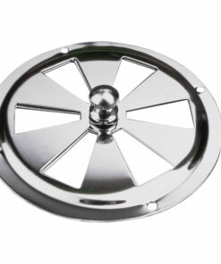 Sea-Dog Stainless Steel Butterfly Vent - Center Knob - 4"