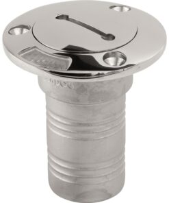 Sea-Dog Stainless Steel Cast Hose Deck Fill Fits 1-1/2" Hose - Water