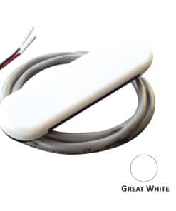 Shadow-Caster Courtesy Light w/2' Lead Wire - White ABS Cover - Great White - 4-Pack