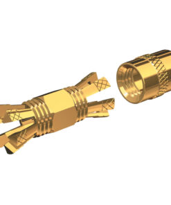 Shakespeare PL-258-CP-G Gold Splice Connector For RG-8X or RG-58/AU Coax.