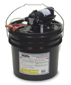Shurflo by Pentair Oil Change Pump w/3.5 Gallon Bucket - 12 VDC