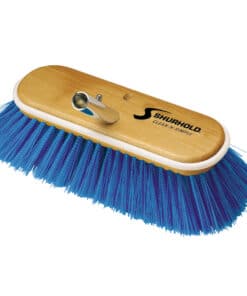 Shurhold 10" Extra-Soft Deck Brush - Blue Nylon Bristles